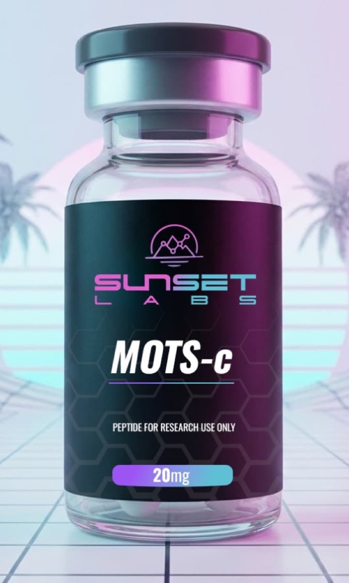 MOTS-c 20 mg research vial — SUNSET LABS