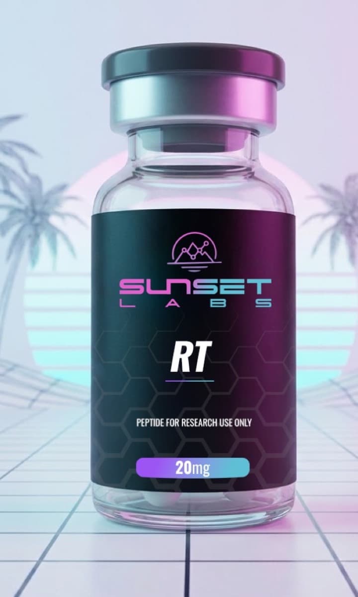 Retatrutide 20 mg research vial — SUNSET LABS