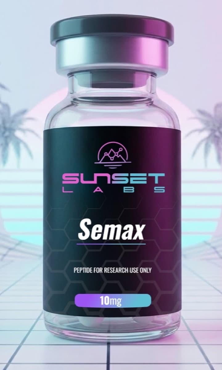 Semax 10 mg research vial â SUNSET LABS